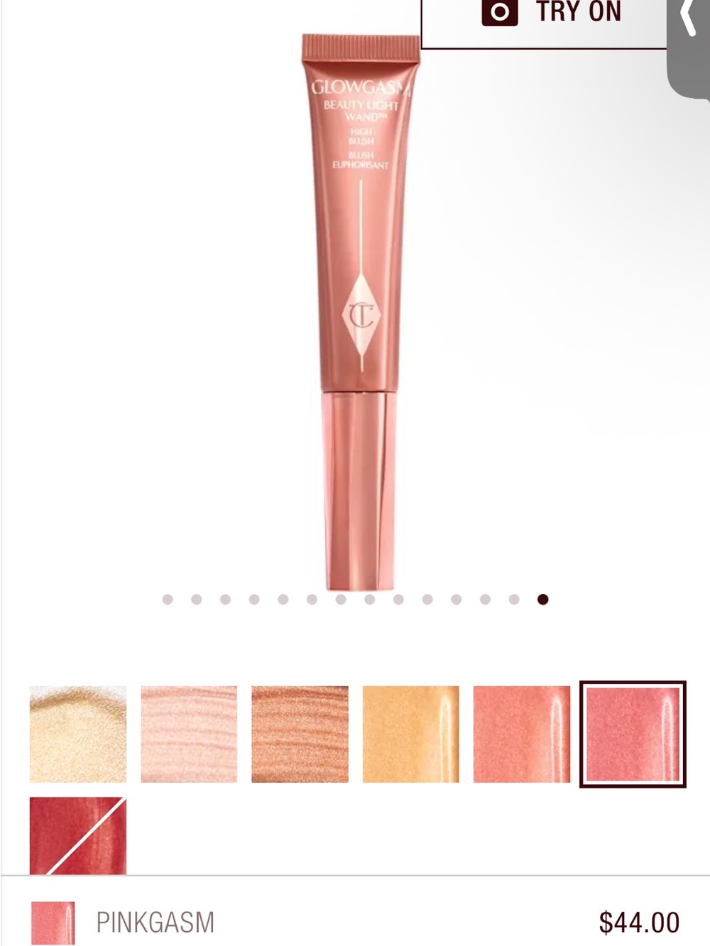 Charlotte Tilbury Glowgasm Beauty Light Wand - Pinkham - Picture 7 of 8